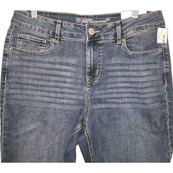 NWT! M Jeans By Maurices Women’s Sz 12 Regular Classic Boot Cut Mid-Rise - Picture 3 of 11